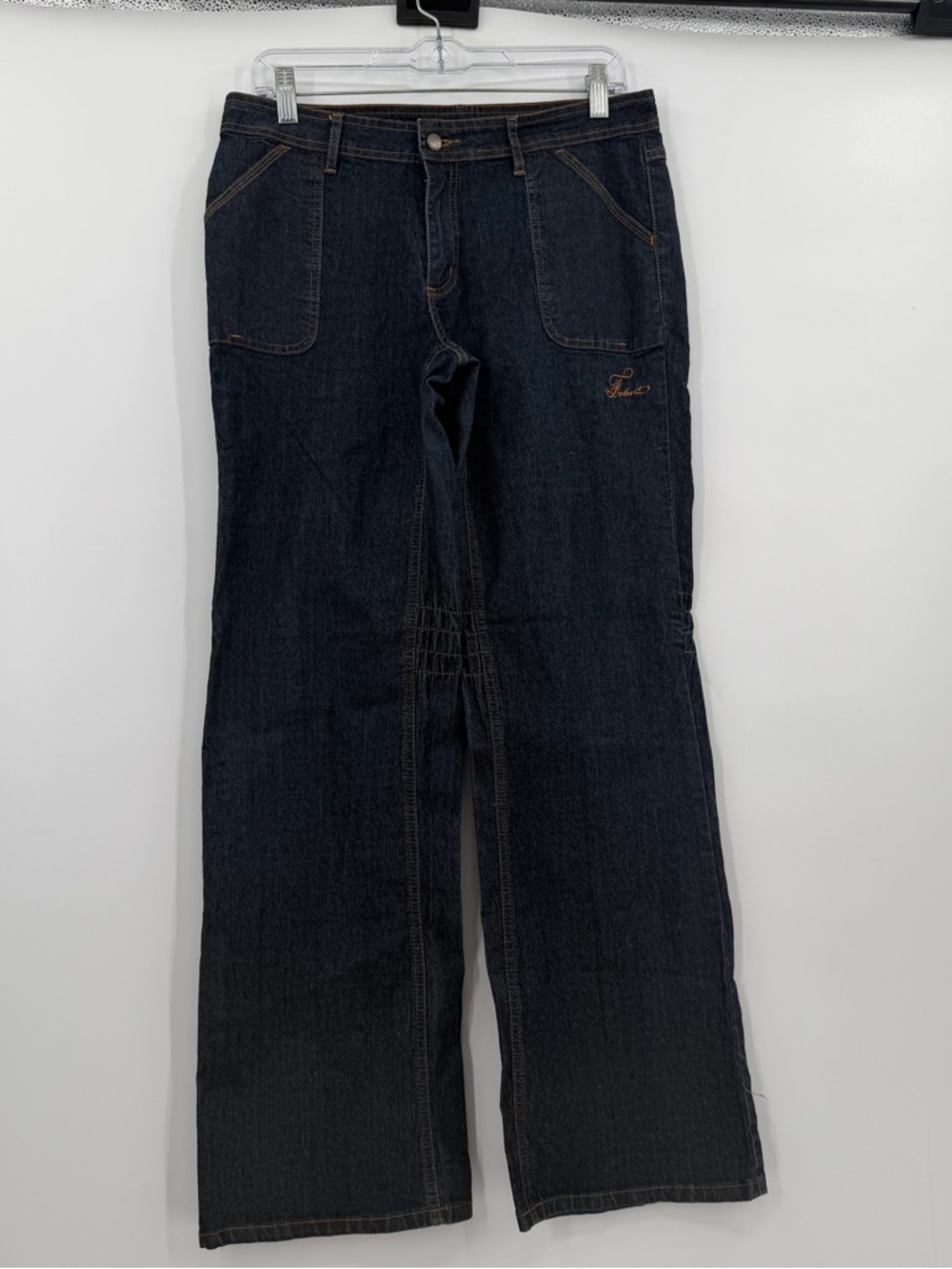 Vintage FUBU Bootcut Stretch Jeans Womens Size 11/12 Y2K